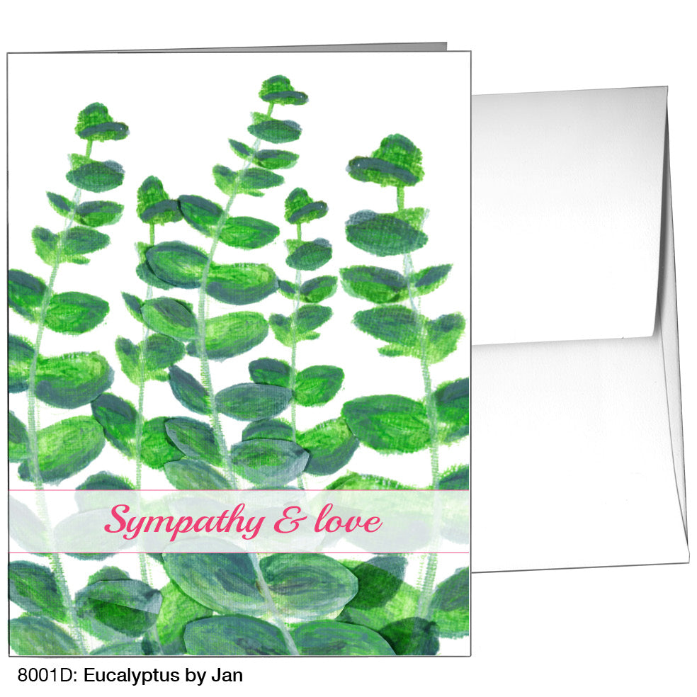 Eucalyptus by Jan, Greeting Card (8001D)