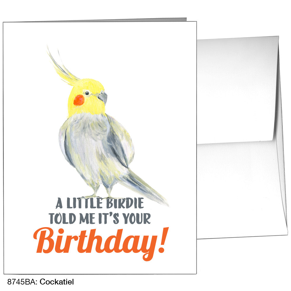 Cockatiel, Greeting Card (8745BA) - Arte House