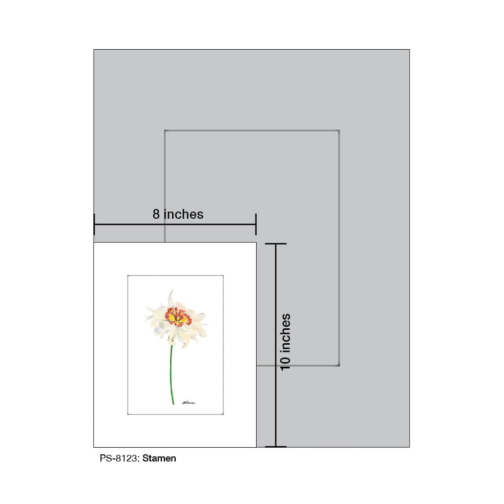 Stamen, Print (#8123C) - Arte House