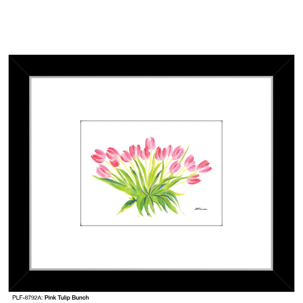 Pink Tulip Bunch, Print (#8792A) - Arte House