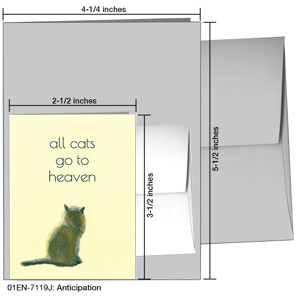 Anticipation, Greeting Card (7119J) - Arte House