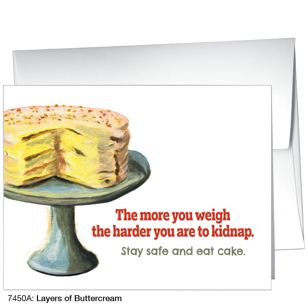 Layers of Buttercream, Greeting Card (7450A) - Arte House