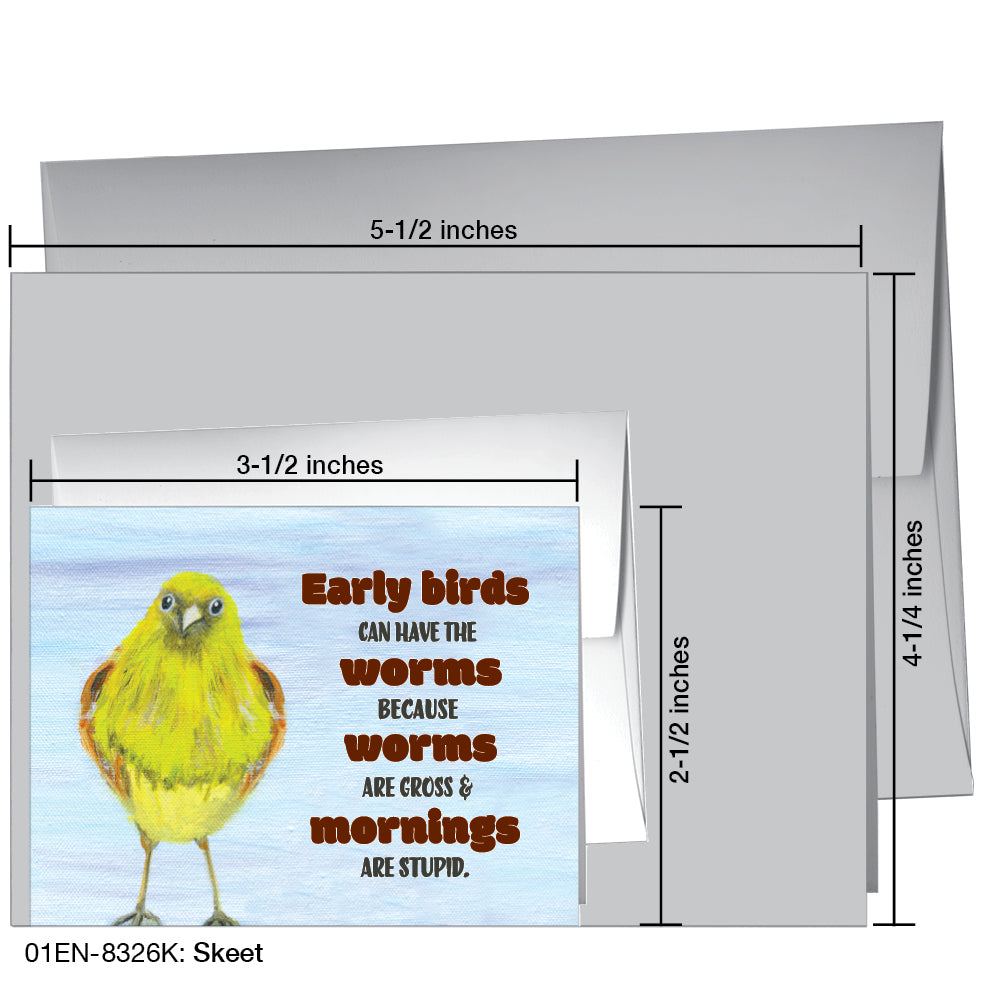 Skeet, Greeting Card (8326K) - Arte House
