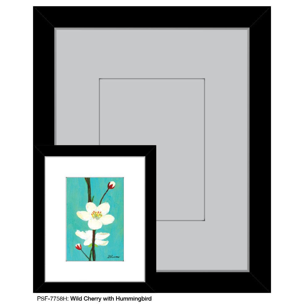 Wild Cherry with Hummingbird, Print (#7758H) - Arte House