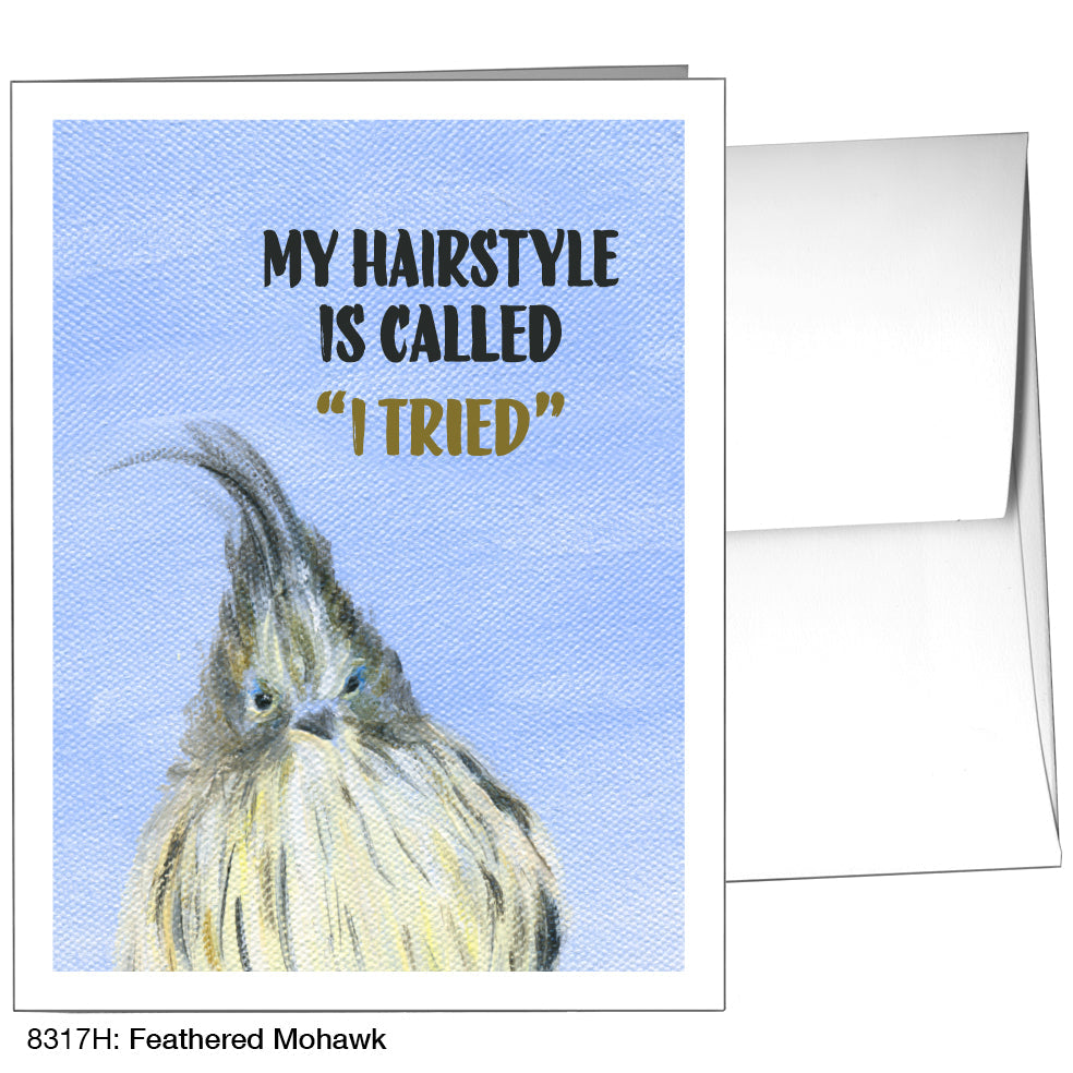 Feather Mohawk, Greeting Card (8317H) - Arte House