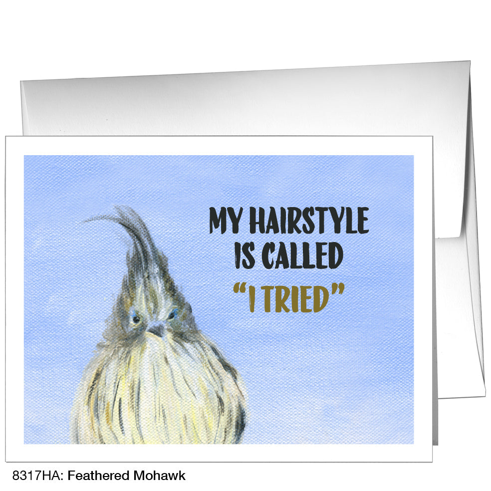 Feather Mohawk, Greeting Card (8317HA) - Arte House
