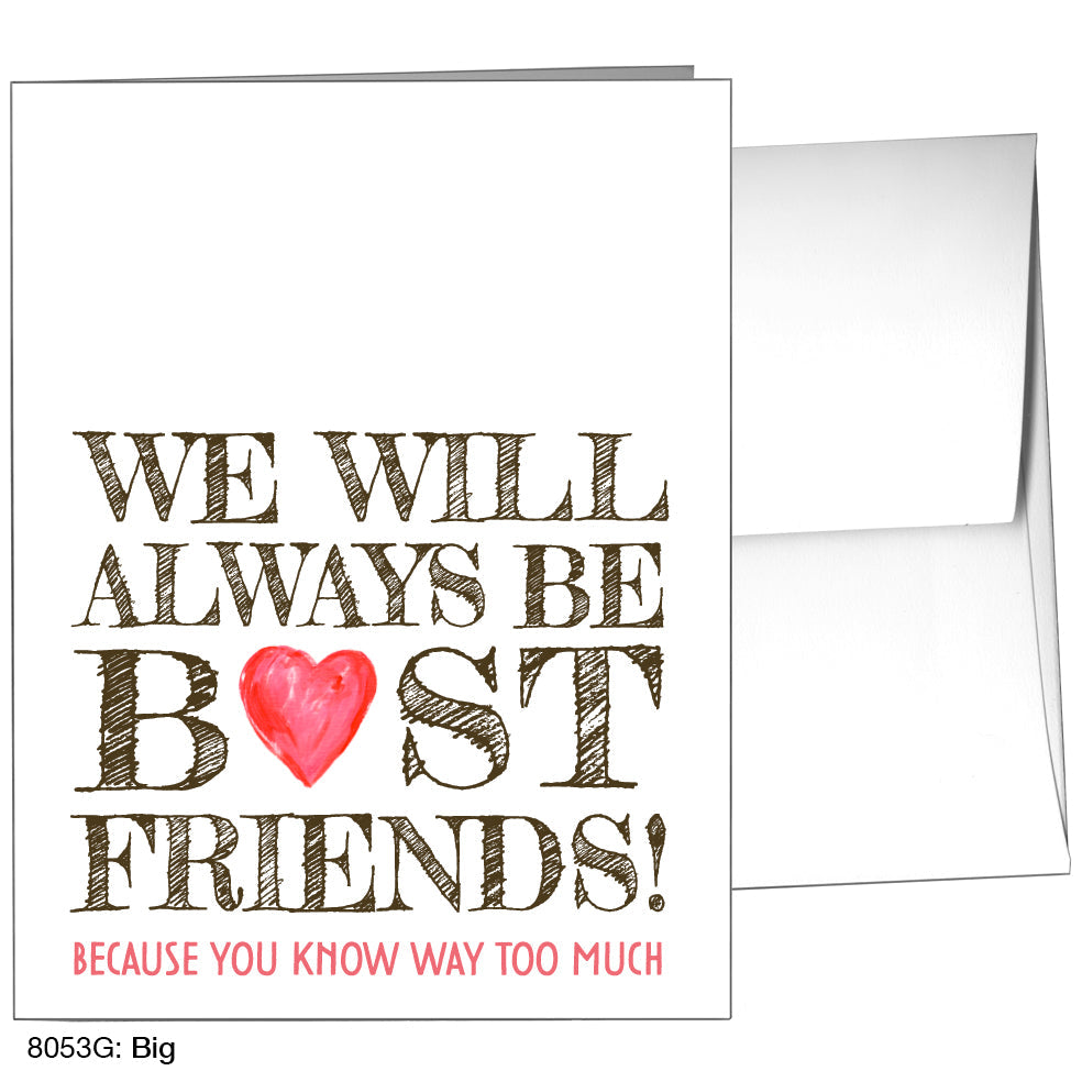 Big, Greeting Card (8053G) - Arte House