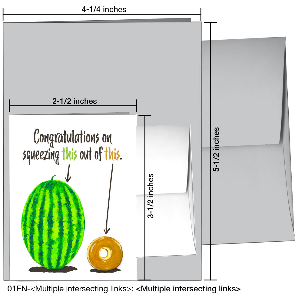 Baby Hole, Greeting Card (8241B)