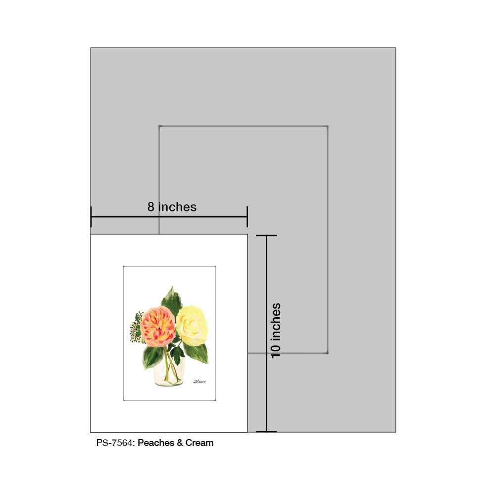Peaches & Cream, Print (#7564D) - Arte House