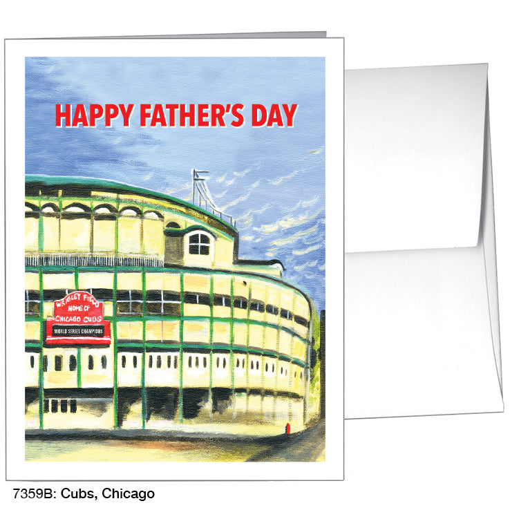 Cubs, Chicago, Greeting Card (7359B) - Arte House