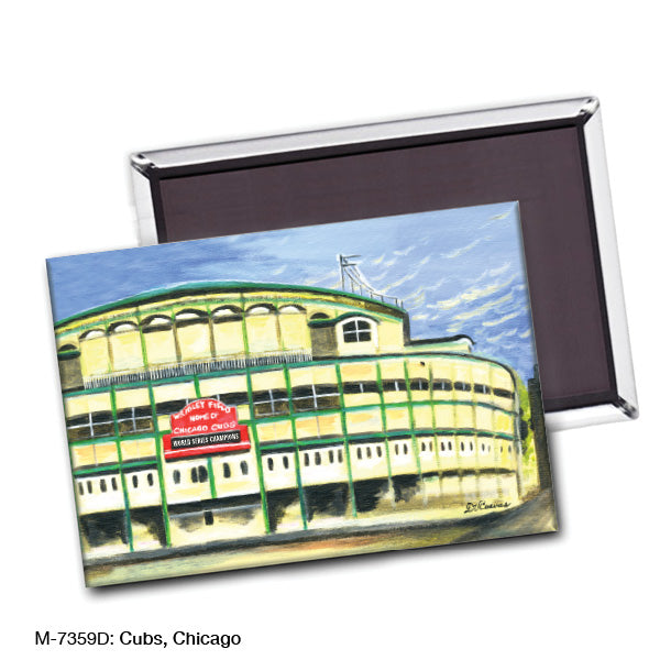 Cubs, Chicago, Magnet (M-7359D) - Arte House