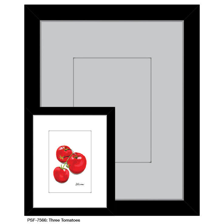 Three Tomatoes, Print (#7566C)