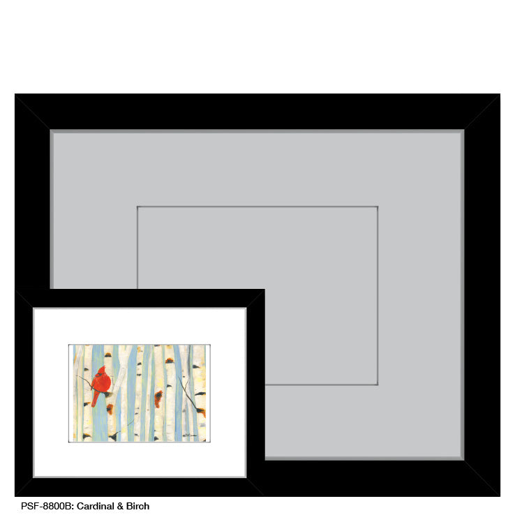Cardinal & Birch, Print (#8800B) - Arte House