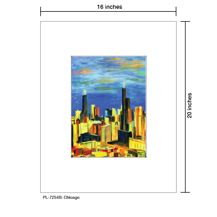 Chicago, Print (#7254B) - Arte House