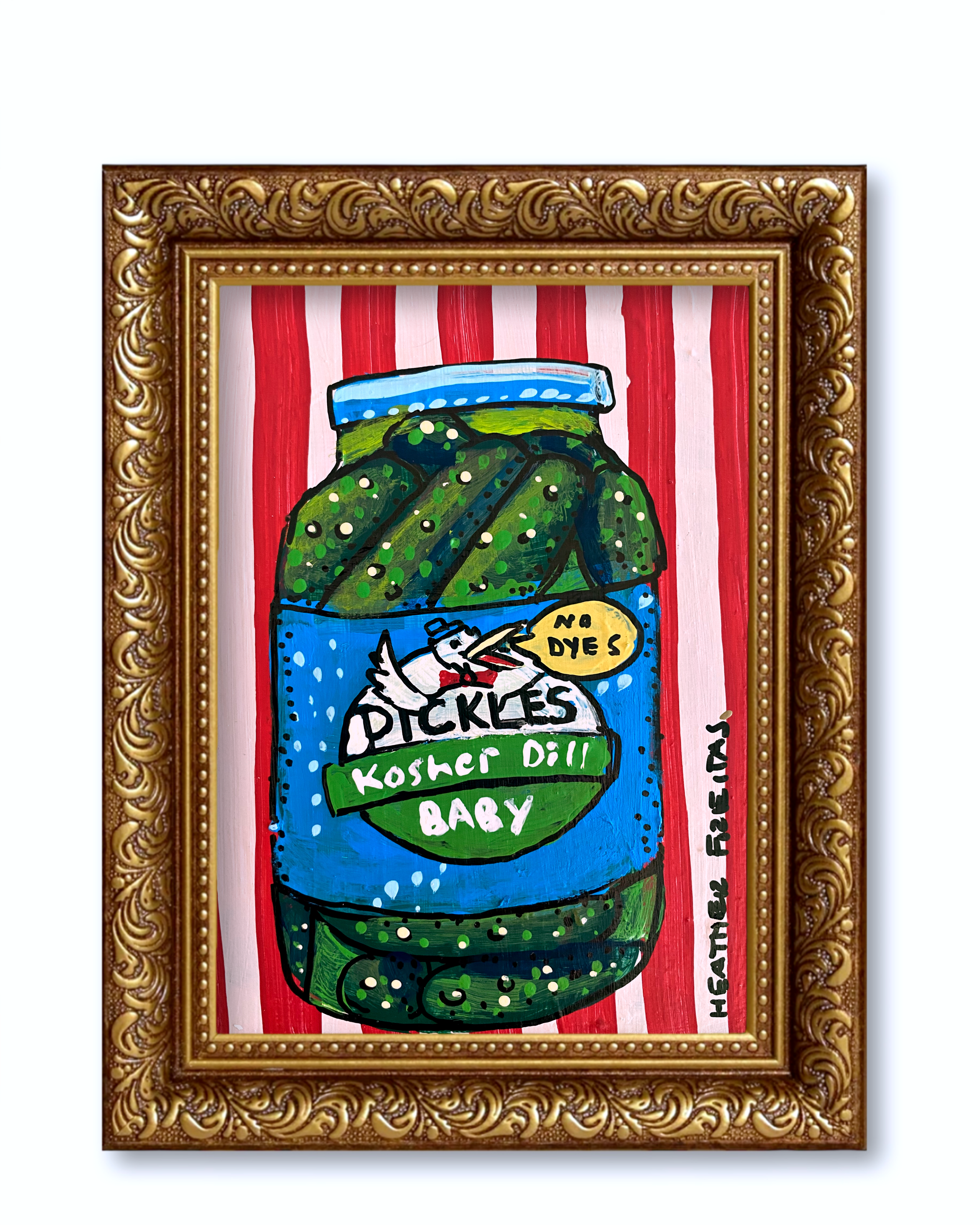 Pickles Fine Art Magnet ( Large )