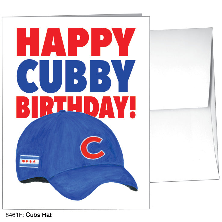 Cubs Hat, Greeting Card (8461F) - Arte House