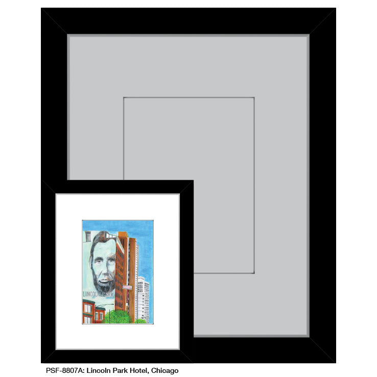 Lincoln Hotel, Chicago, Print (#8807A) - Arte House