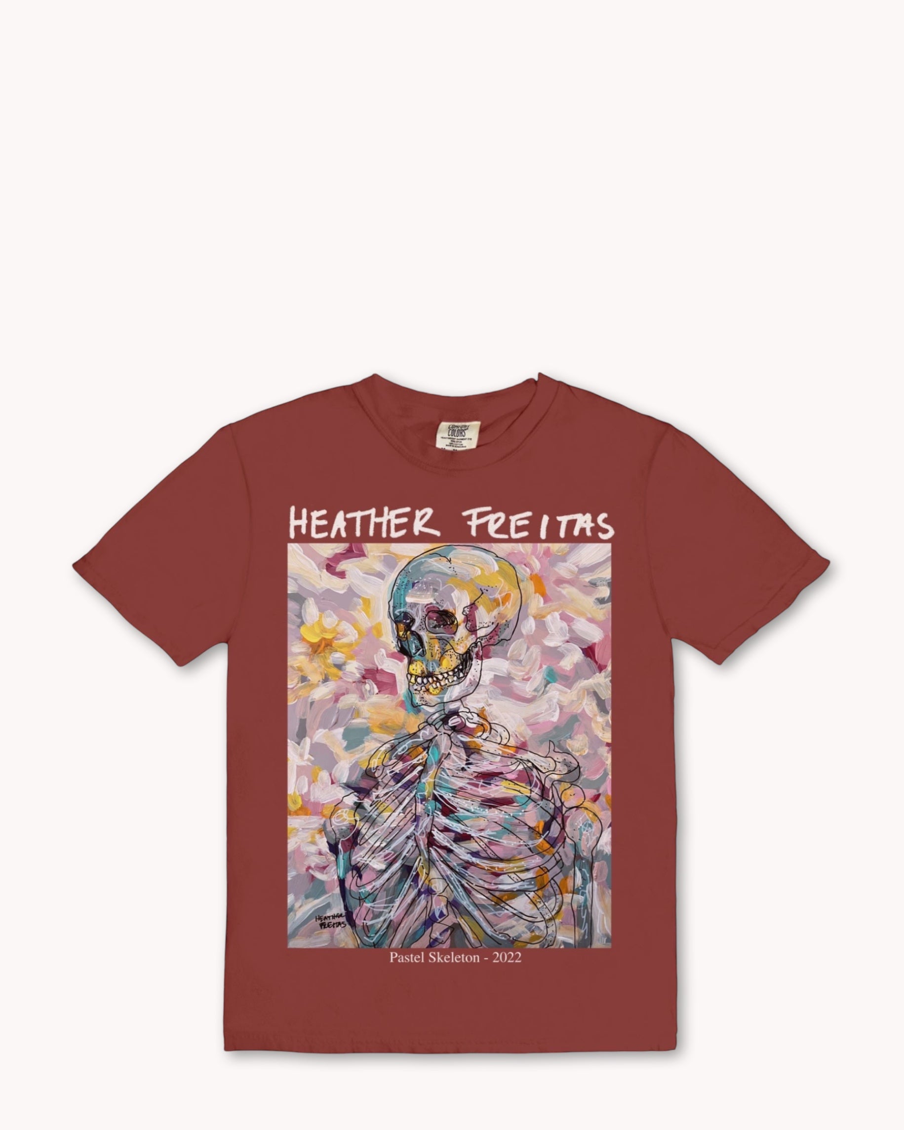 Pastel Skeleton Tee - Arte House