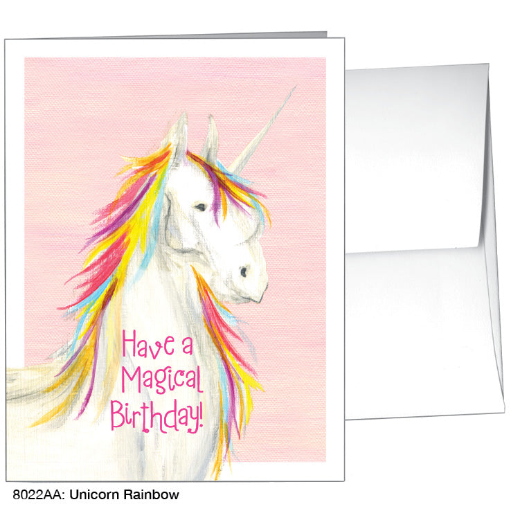 Unicorn Rainbow, Greeting Card (8022AA) - Arte House