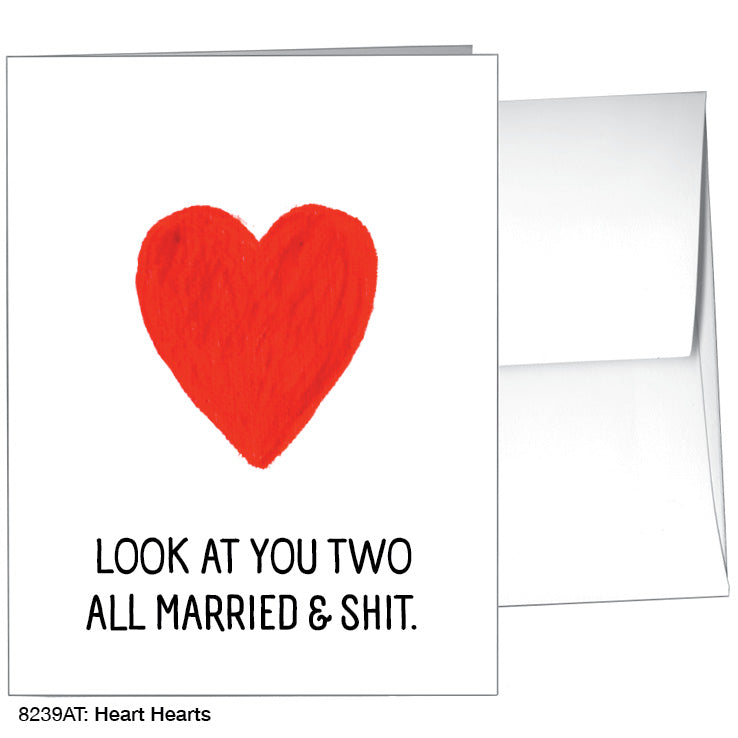 Heart Hearts, Greeting Card (8239AT) - Arte House