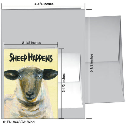 Wool, Greeting Card (8443GA)