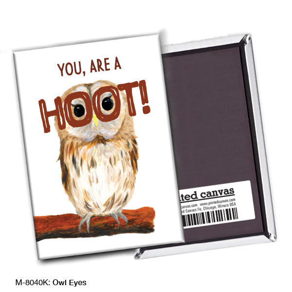 Owl Eyes, Magnet (M-8040K) - Arte House
