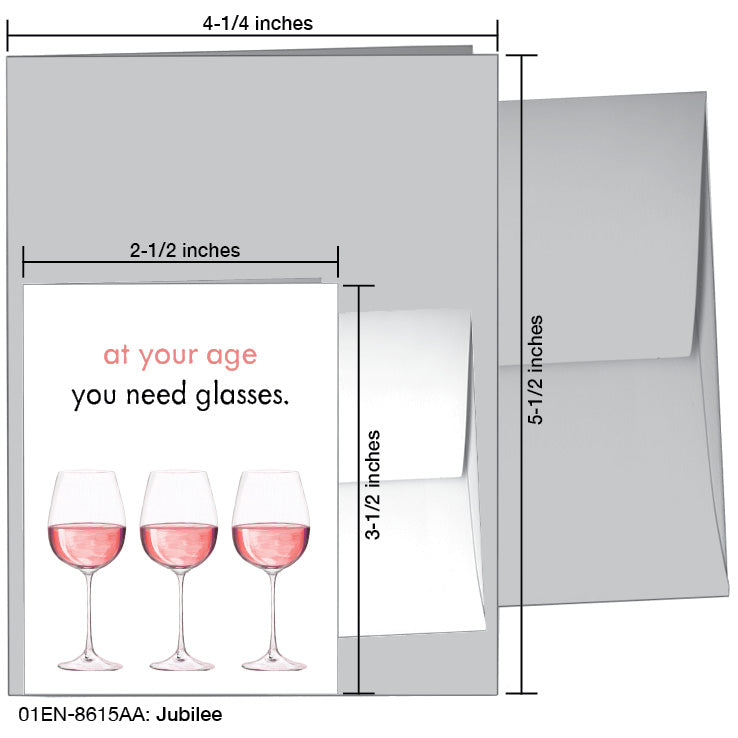 Jubilee, Greeting Card (8615AA) - Arte House
