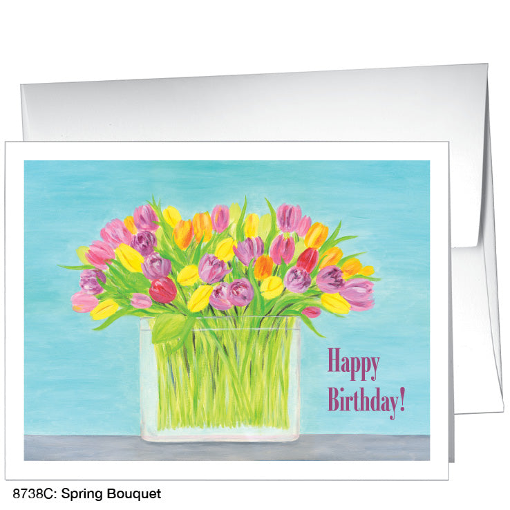 Spring Bouquet, Greeting Card (8738C) - Arte House