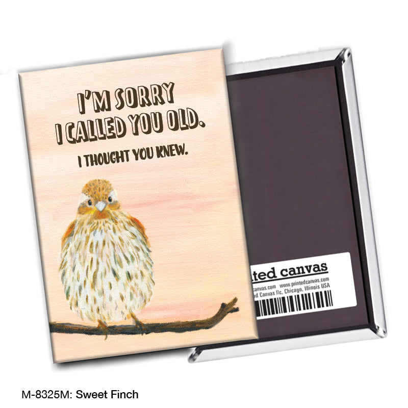 Sweet Finch, Magnet (M-8325M) - Arte House