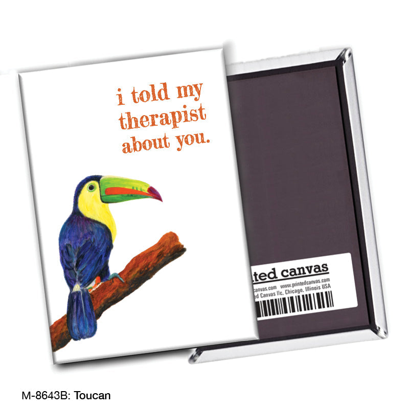 Toucan, Magnet (M-8643B) - Arte House