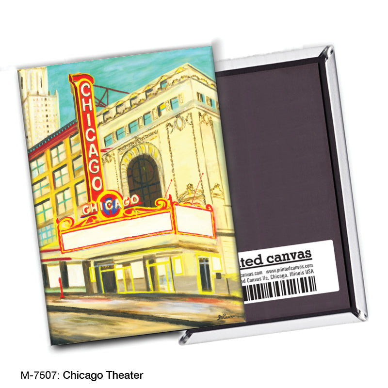 Chicago Theater, Magnet (M-7507A) - Arte House