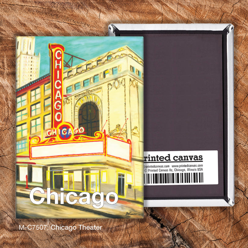 Chicago Theater, Magnet (M-7507A) - Arte House