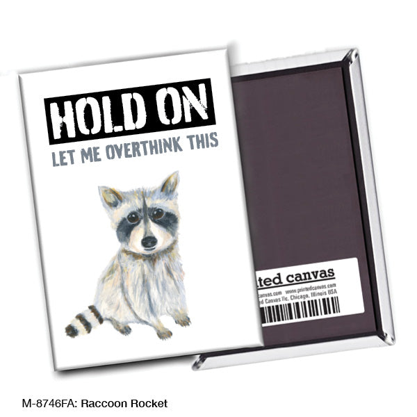 Raccoon Rocket, Magnet (M-8746FA) - Arte House