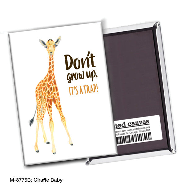 Giraffe Baby, Magnet (M-8775B) - Arte House