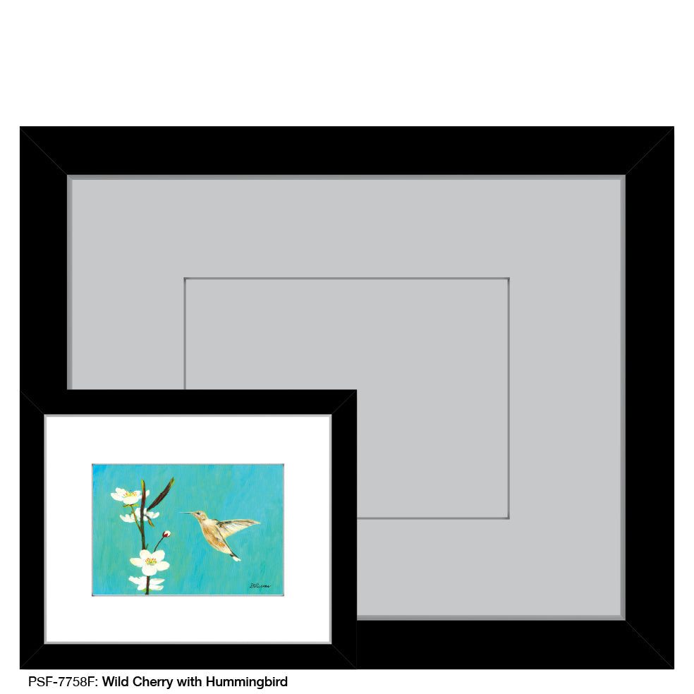 Wild Cherry with Hummingbird, Print (#7758F) - Arte House