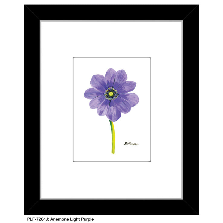 Anemone Light Purple, Print (#7264J) - Arte House