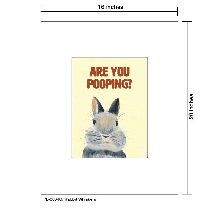 Rabbit Whiskers, Print (#8034C) - Arte House