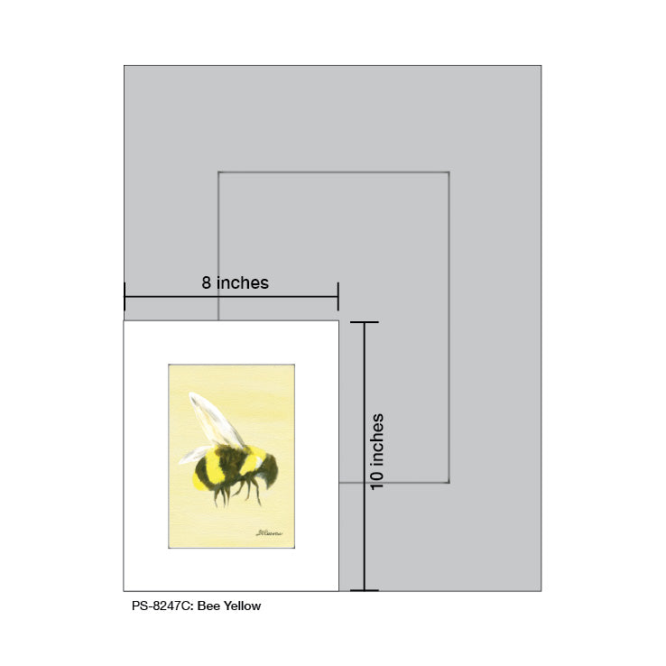 Bee Yellow, Print (#8247C) - Arte House