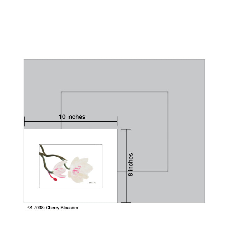 Cherry Blossom, Print (#7098A) - Arte House