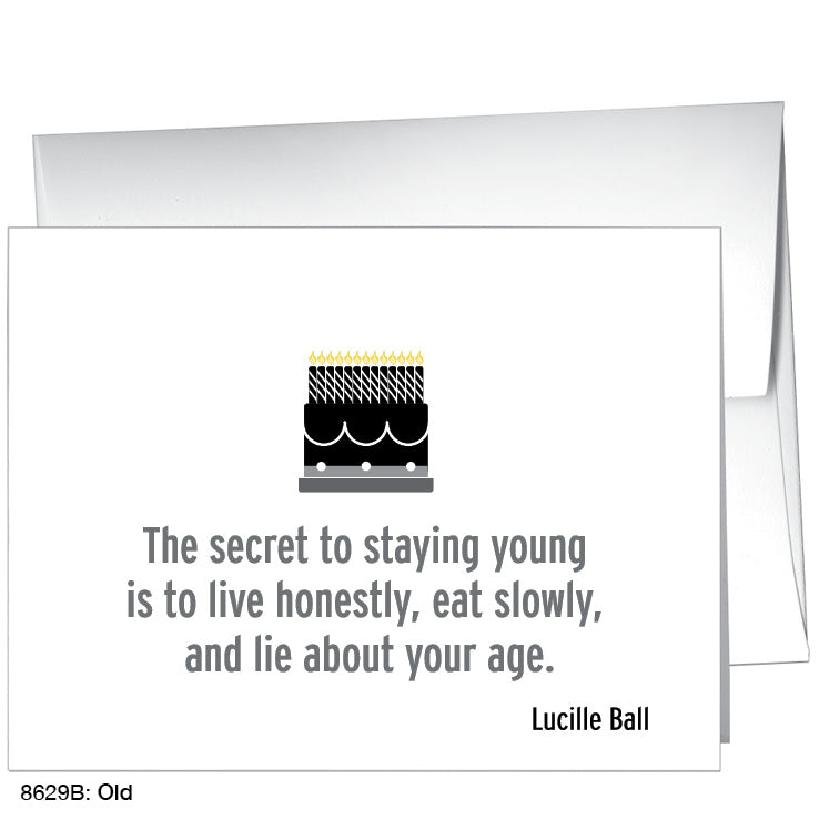 Old, Greeting Card (8629B)