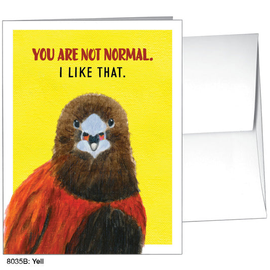 Yell, Greeting Card (8035B)