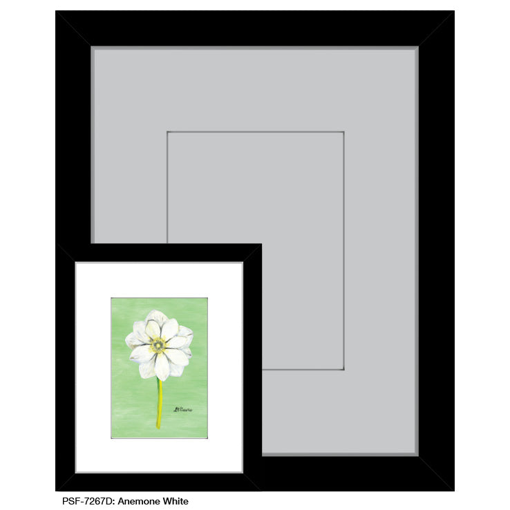 Anemone White, Print (#7267D) - Arte House