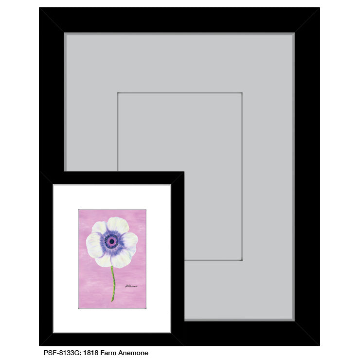 1818 Farm Anemone, Print (#8133G) - Arte House