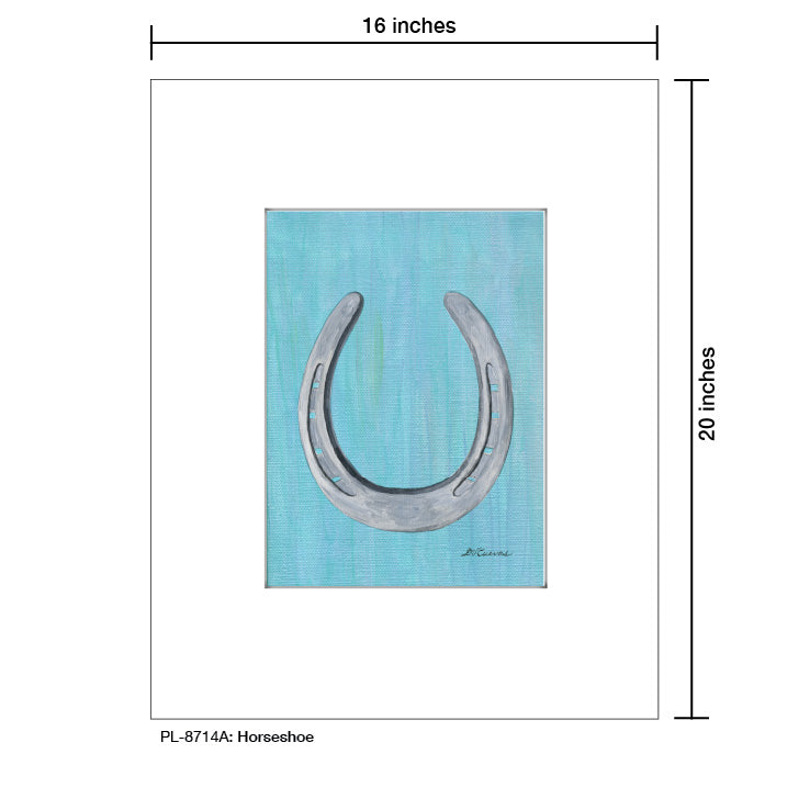 Horseshoe, Print (#8714A) - Arte House