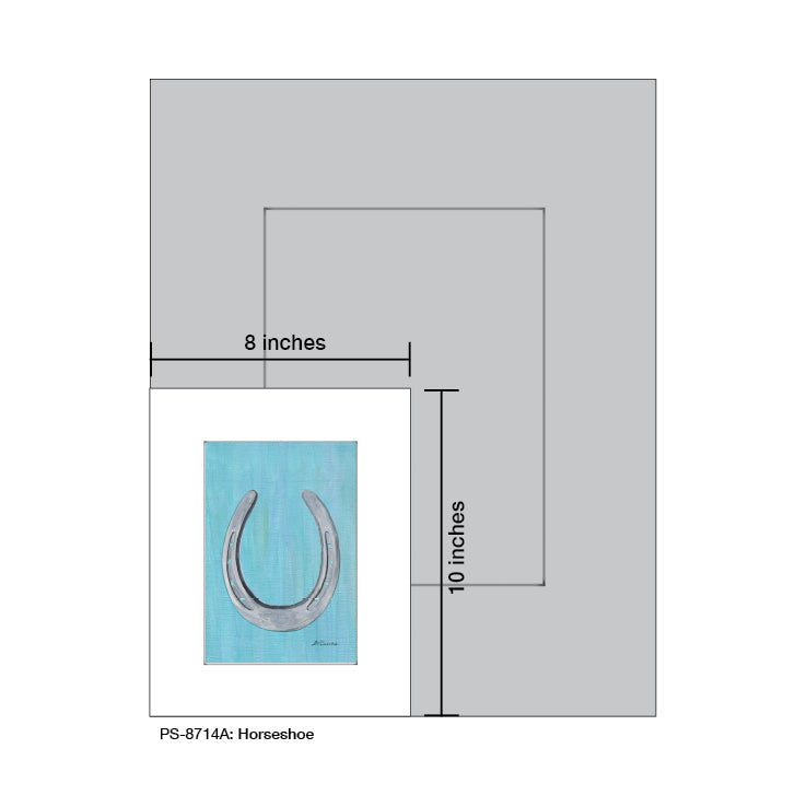Horseshoe, Print (#8714A) - Arte House