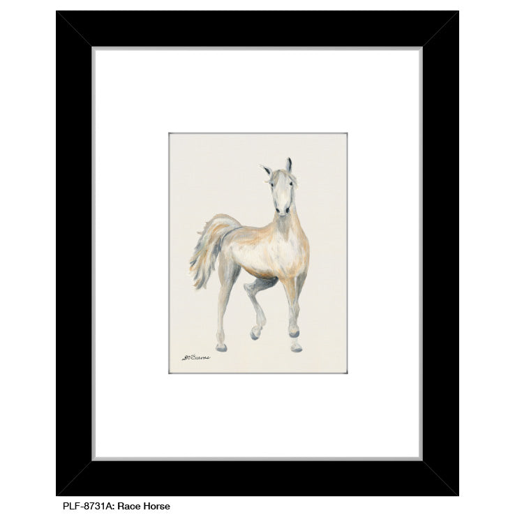 Race Horse, Print (#8731A) - Arte House