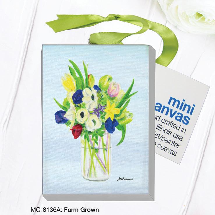 Farm Grown, Mini Canvas (MC-8136A) - Arte House