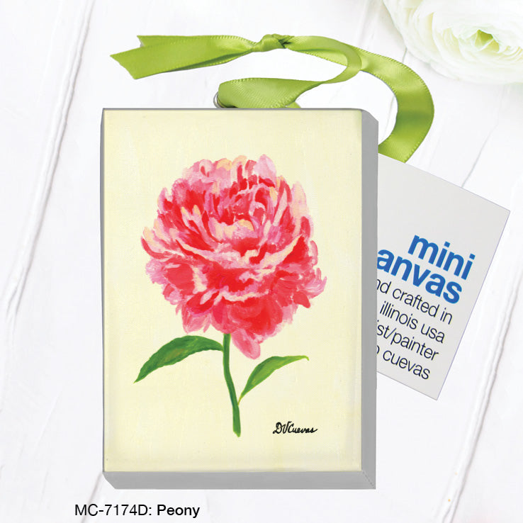 Peony, Mini Canvas (MC-7174D) - Arte House