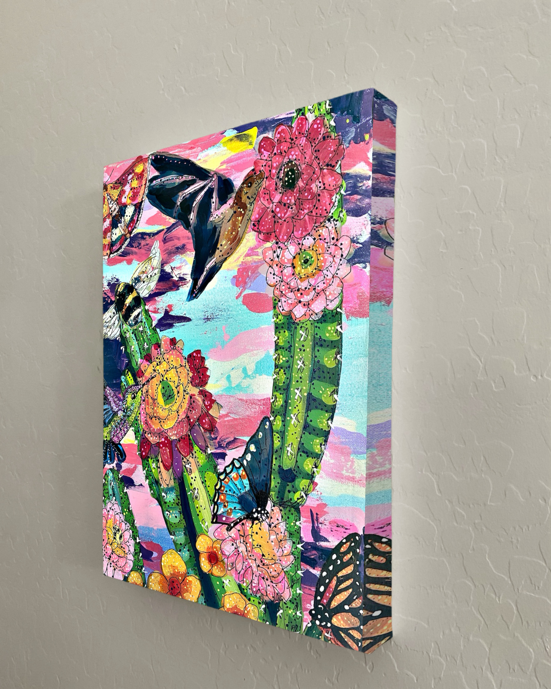 Desert Dawn Pollinators Print