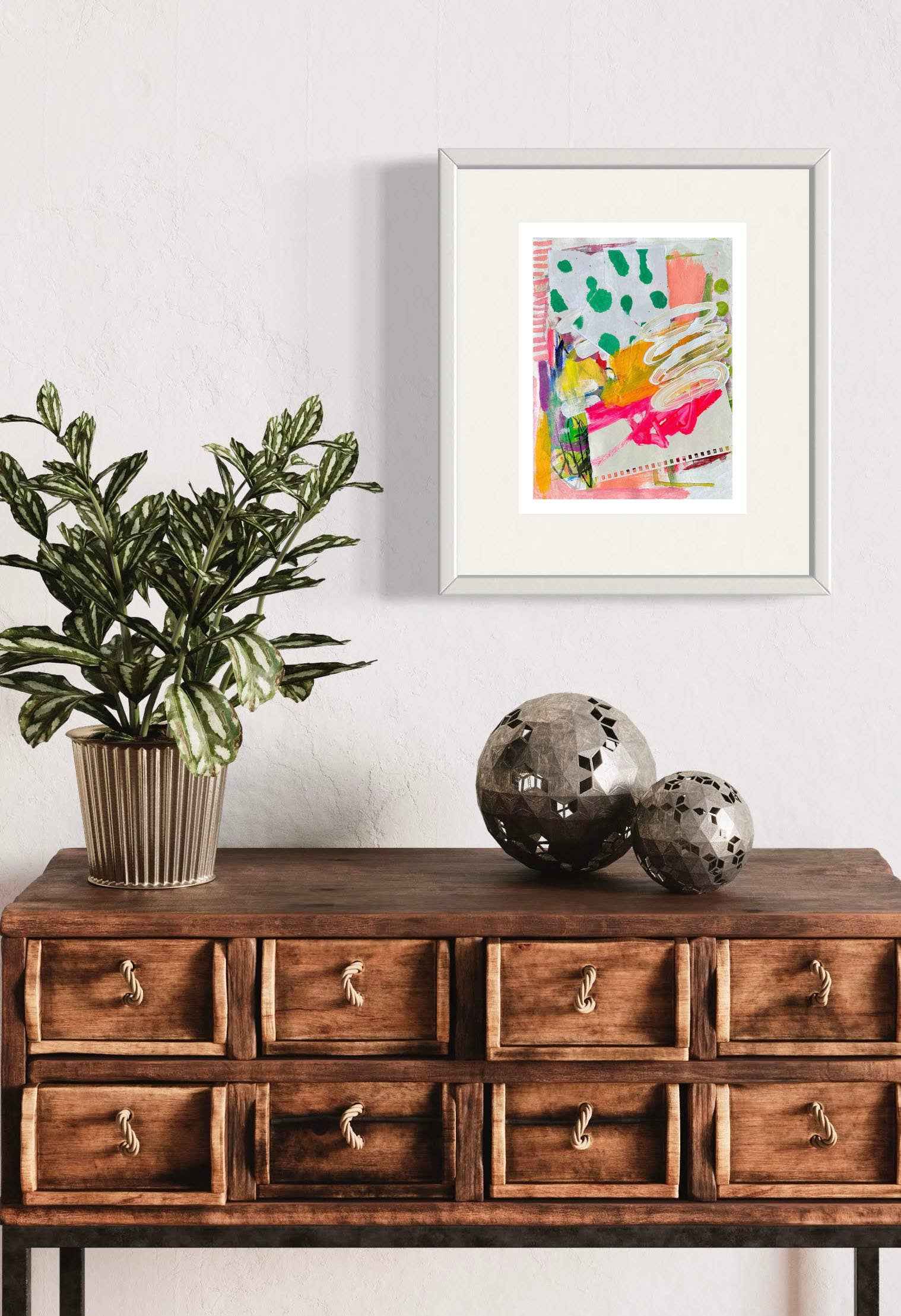 Sugar Cookies Abstract Art Print